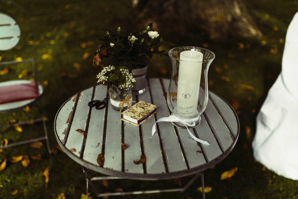 Freie Trauung im Garten der alten Tenne