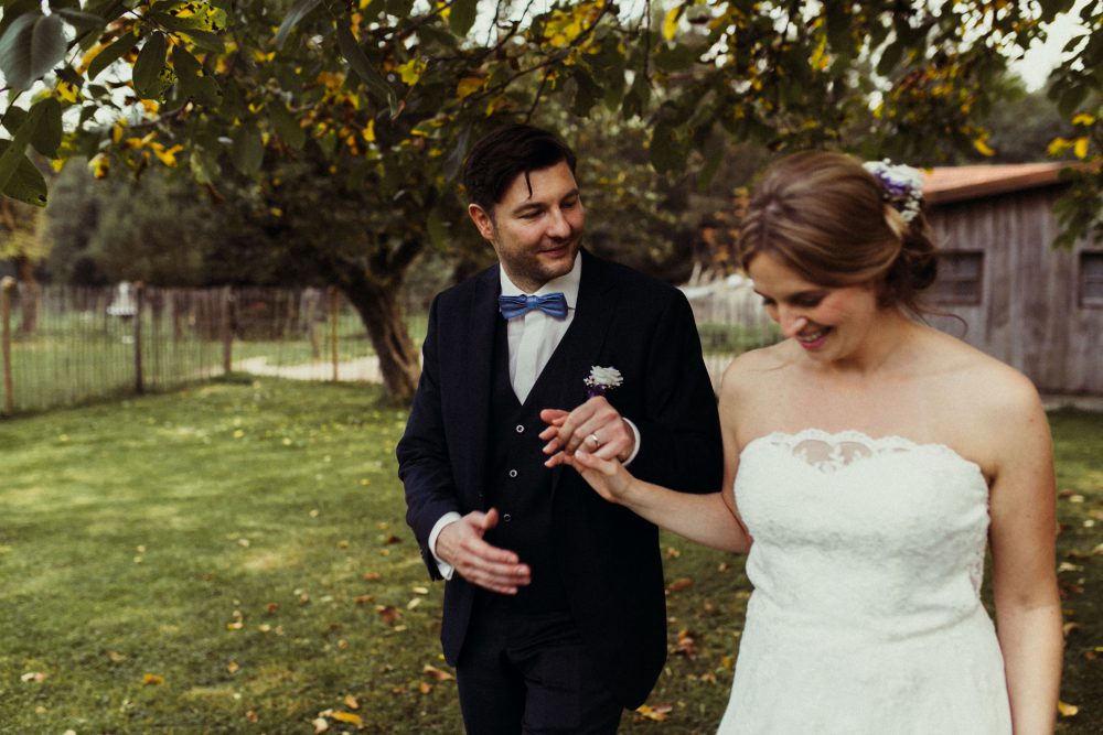 Freie Trauung im Garten der alten Tenne