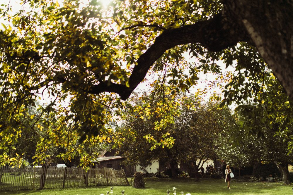 Freie Trauung im Garten der alten Tenne