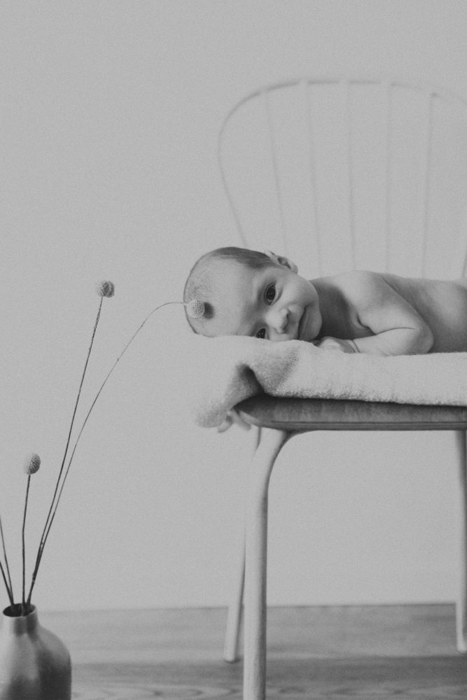 Newborn Homestory im Showroom München