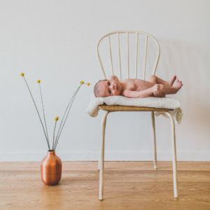 Newborn Homestory im Showroom München