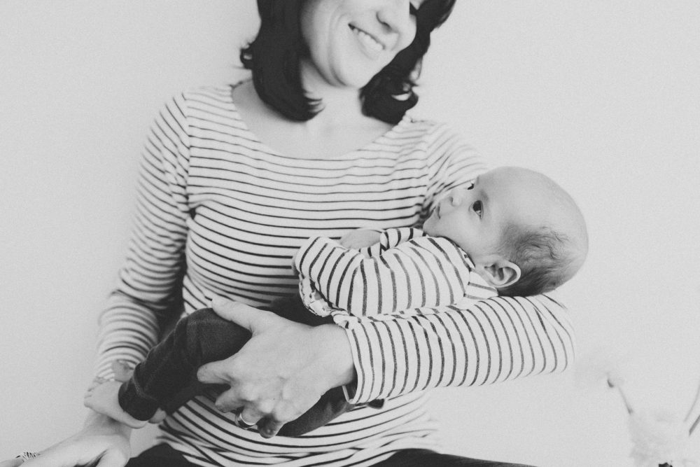 Newborn Homestory im Showroom München