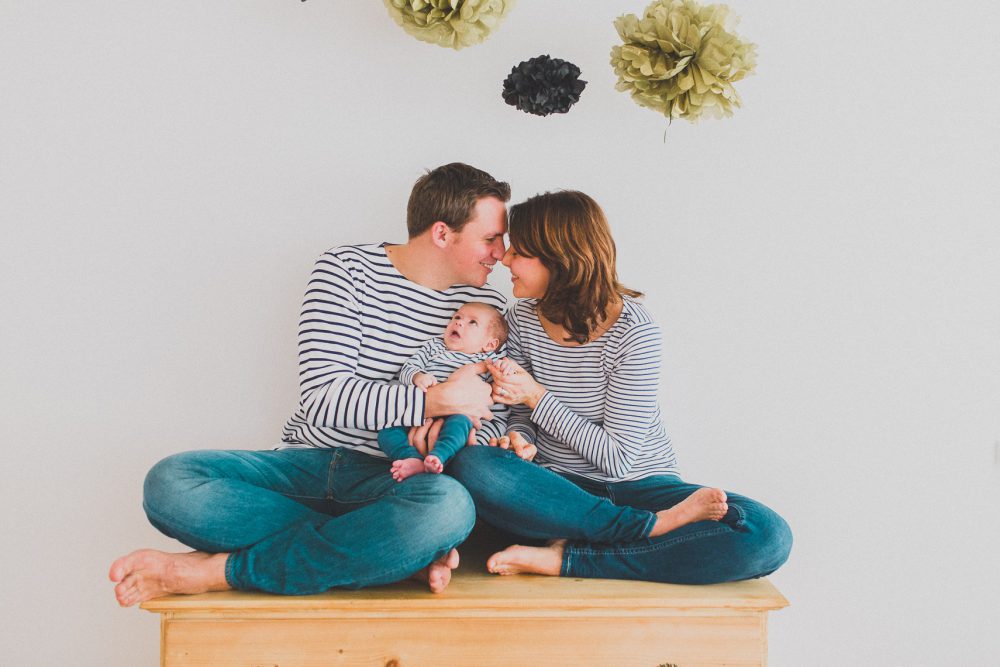 Newborn Homestory im Showroom München