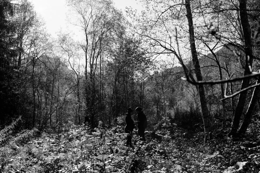 Babybauchshooting im herbstlichen Oberstdorf