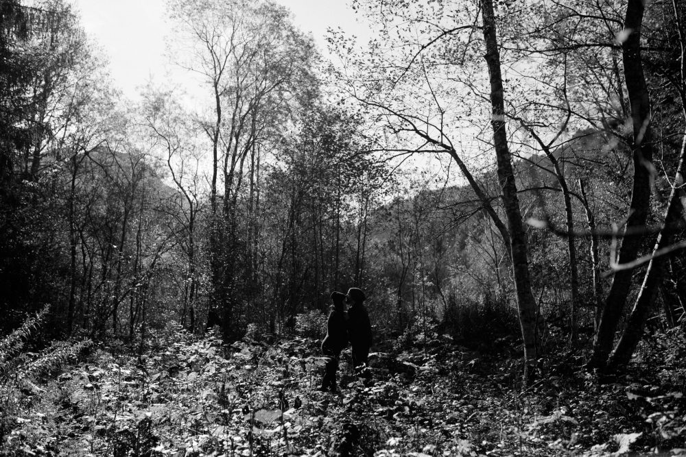 Babybauchshooting im herbstlichen Oberstdorf