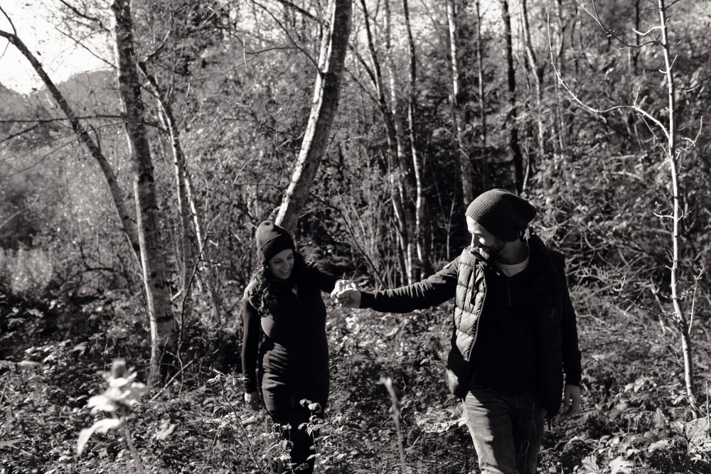Babybauchshooting im herbstlichen Oberstdorf
