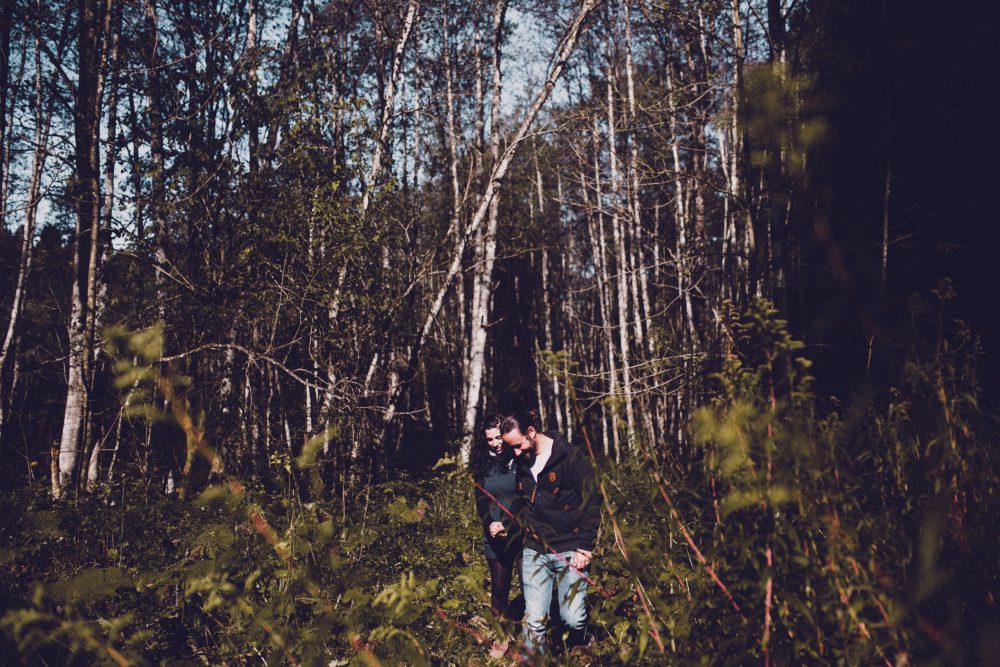 Babybauchshooting im herbstlichen Oberstdorf