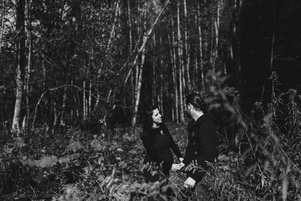 Babybauchshooting im herbstlichen Oberstdorf