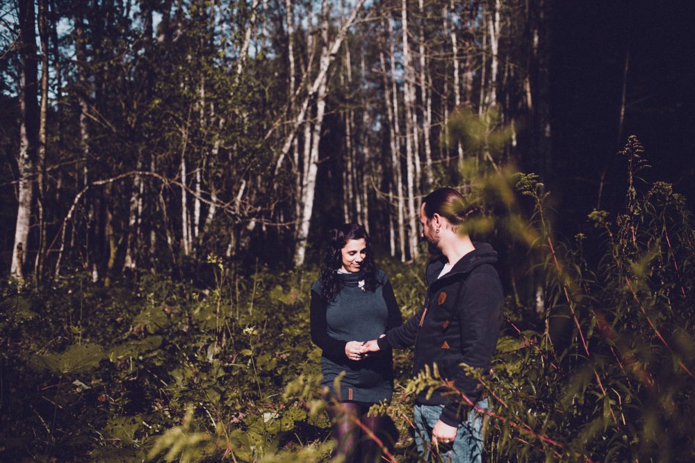 Babybauchshooting im herbstlichen Oberstdorf