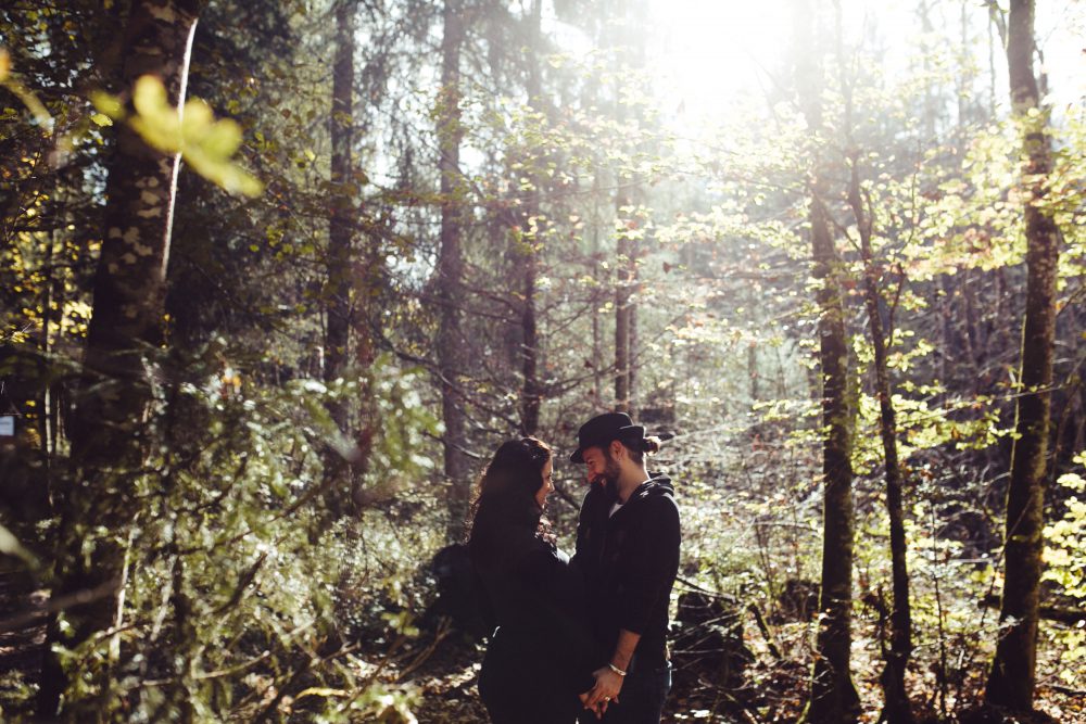 Babybauchshooting im herbstlichen Oberstdorf