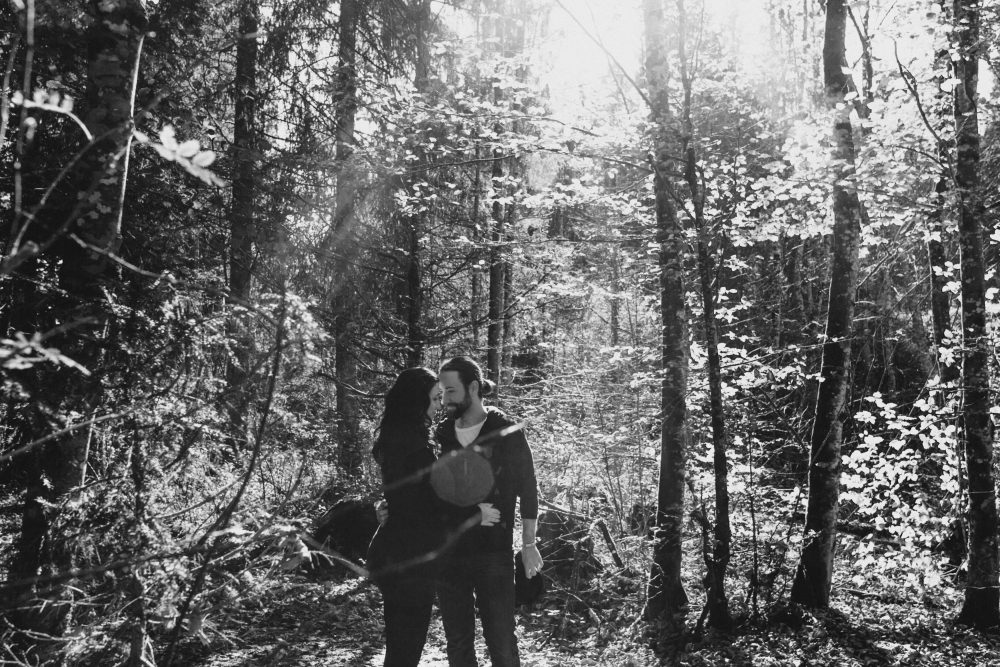 Babybauchshooting im herbstlichen Oberstdorf