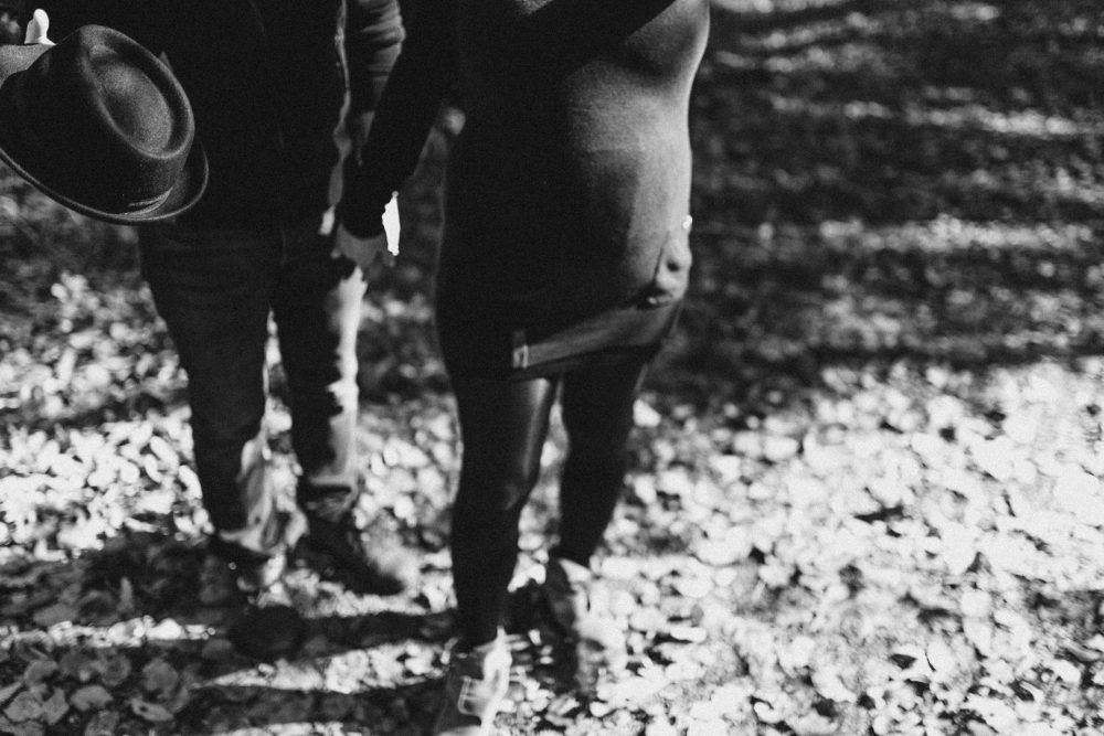 Babybauchshooting im herbstlichen Oberstdorf