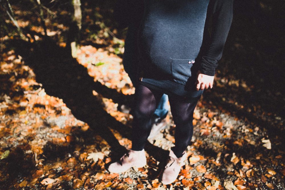 Babybauchshooting im herbstlichen Oberstdorf