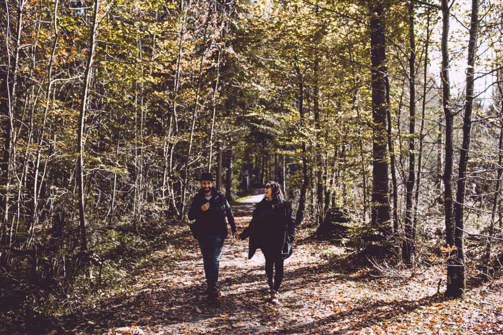 Babybauchshooting im herbstlichen Oberstdorf