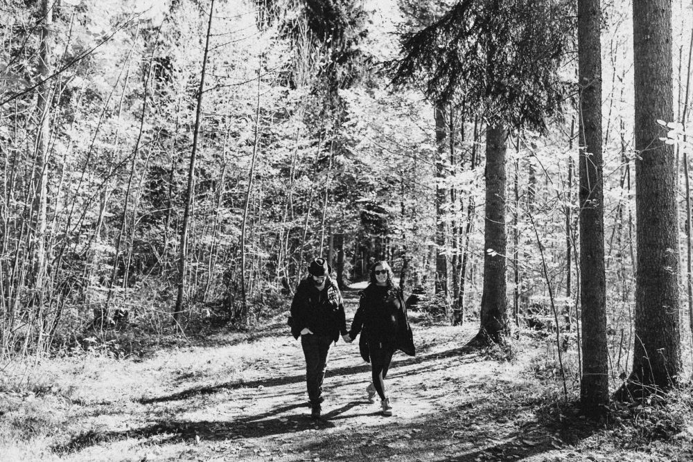 Babybauchshooting im herbstlichen Oberstdorf