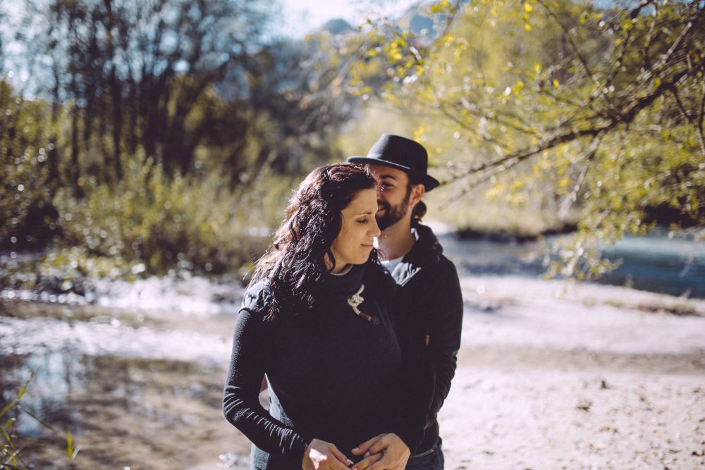 Babybauchshooting im herbstlichen Oberstdorf
