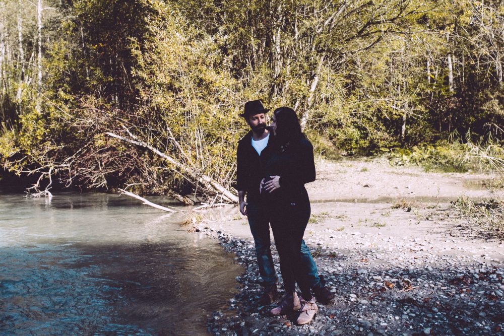 Babybauchshooting im herbstlichen Oberstdorf