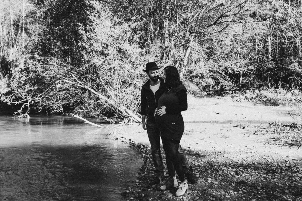 Babybauchshooting im herbstlichen Oberstdorf