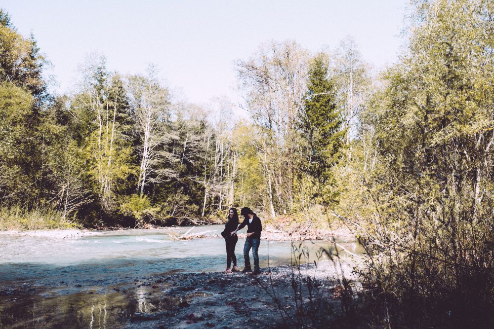 Babybauchshooting im herbstlichen Oberstdorf