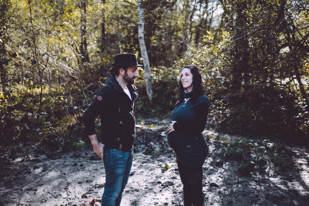 Babybauchshooting im herbstlichen Oberstdorf