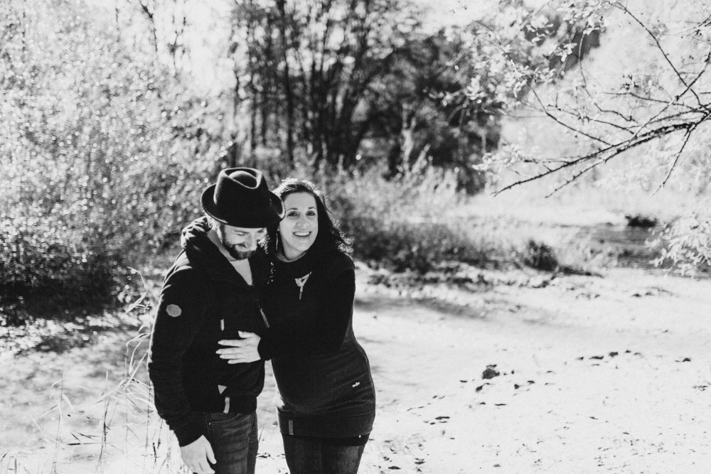 Babybauchshooting im herbstlichen Oberstdorf