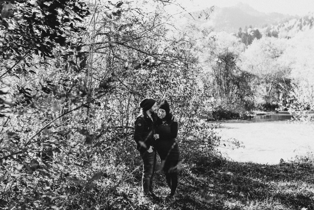 Babybauchshooting im herbstlichen Oberstdorf