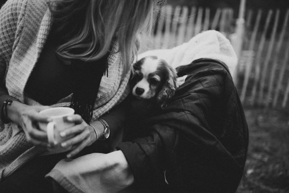 Herbstfeuer und Kochen mit der Peka im Garten
