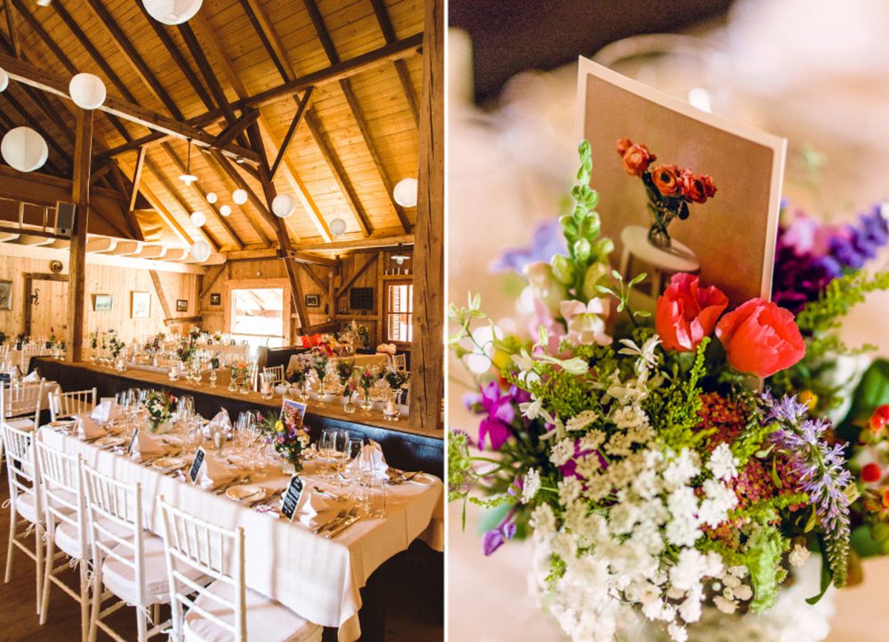 Barfuß Hippie Scheunen-Hochzeit in der alten Tenne bei Moosinning