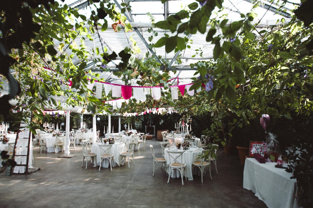 Herbsthochzeit in der alten Gärtnerei bei München