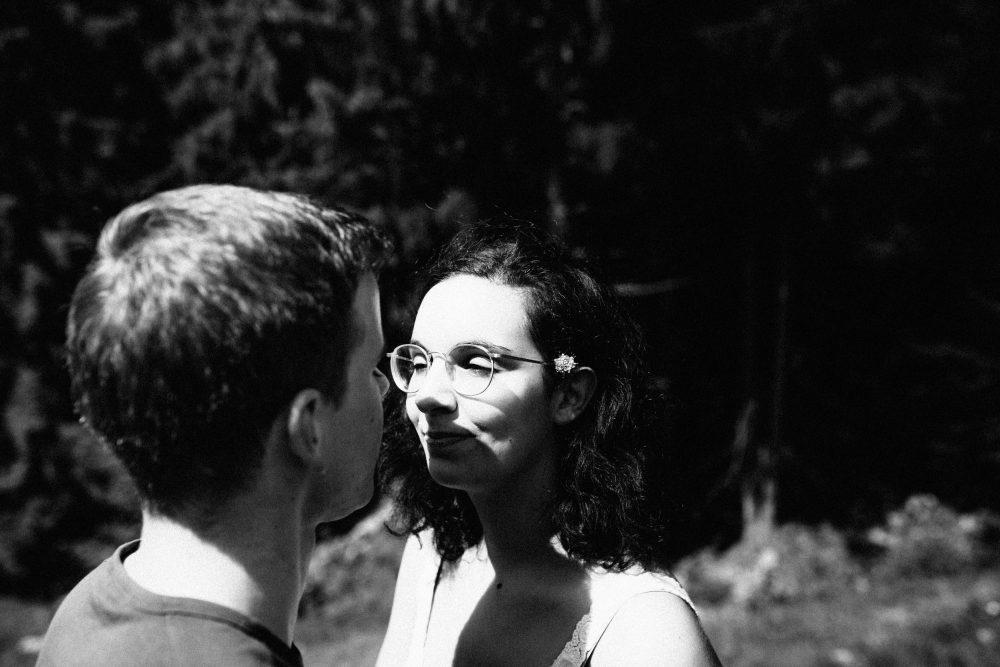 Engagement Shooting zwischen Wasserfällen