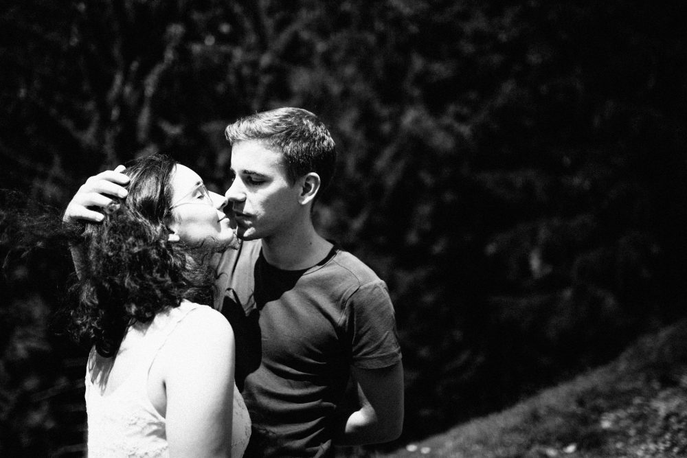 Engagement Shooting zwischen Wasserfällen