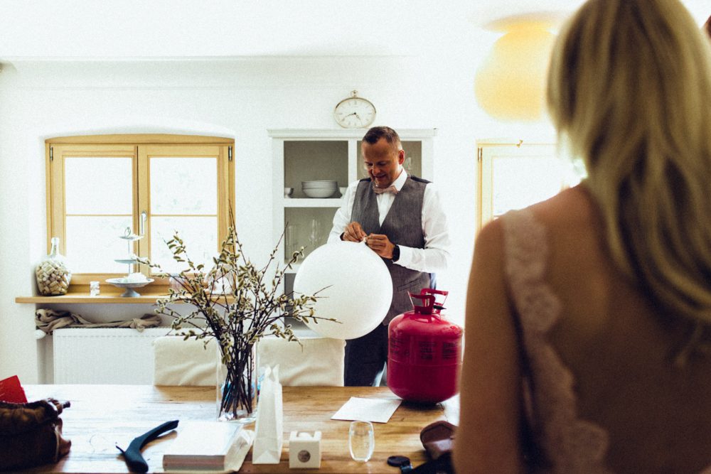 Rosenhochzeit im Räucherhäusl auf Gut Kaltenbrunn am Tegernsee