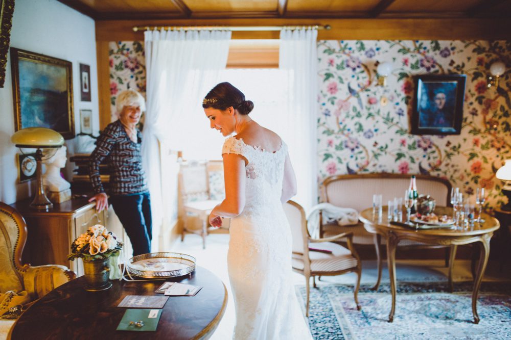 Wald Hochzeit im Allgäu
