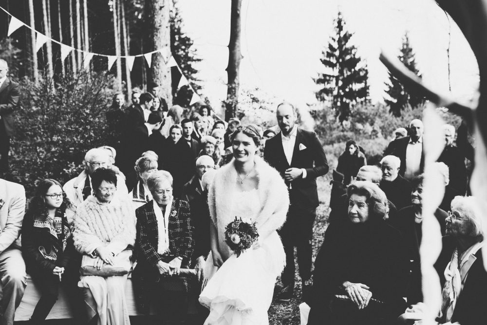 Wald Hochzeit im Allgäu