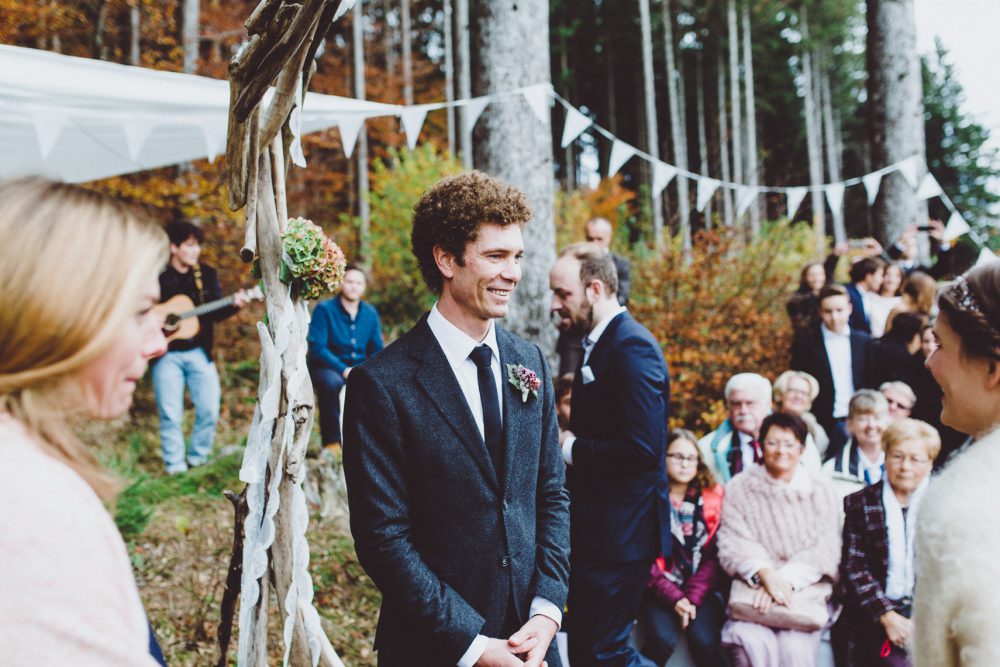 Wald Hochzeit im Allgäu