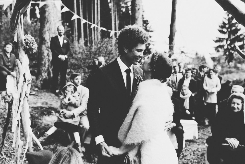 Wald Hochzeit im Allgäu