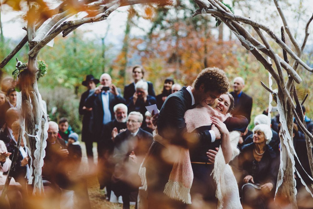 Wald Hochzeit im Allgäu