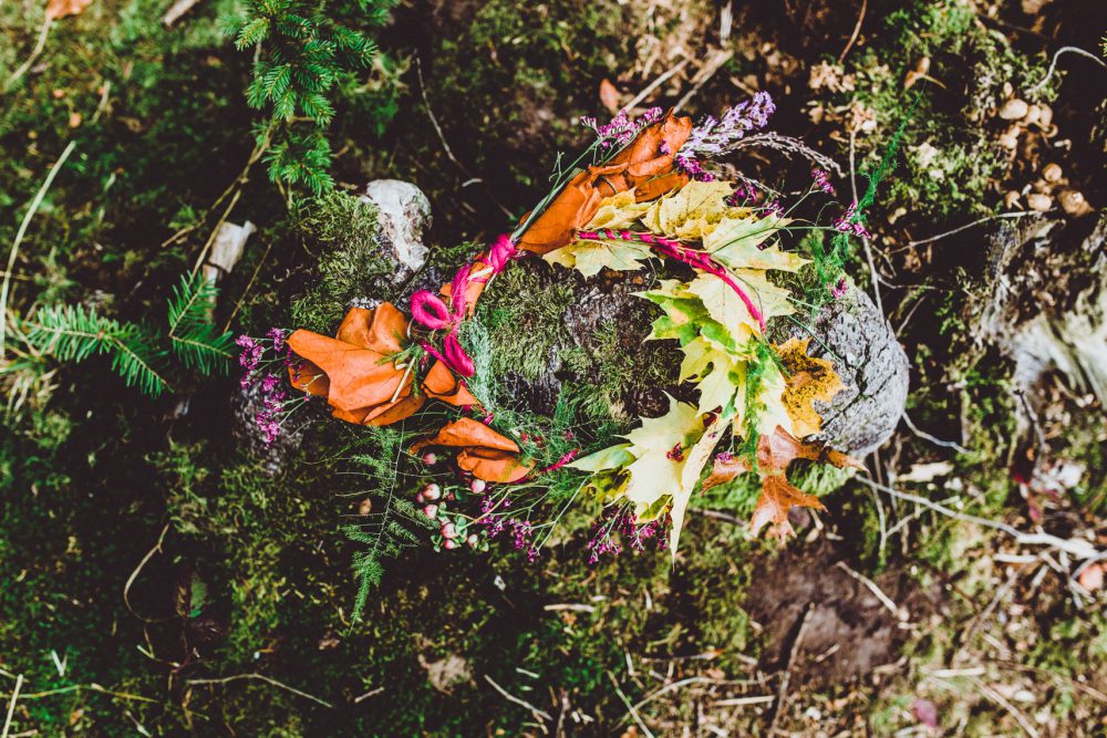 Wald Hochzeit im Allgäu