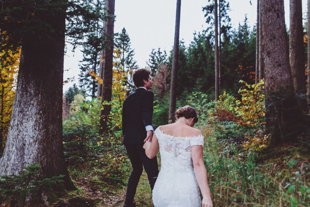 Wald Hochzeit im Allgäu