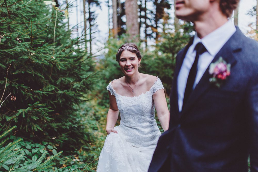 Wald Hochzeit im Allgäu