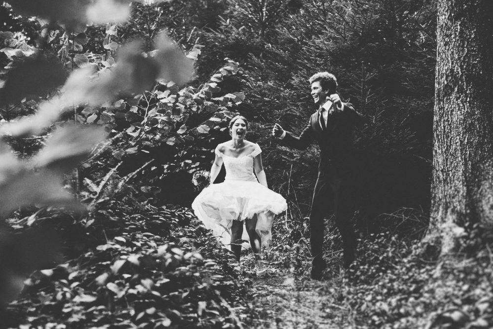 Wald Hochzeit im Allgäu