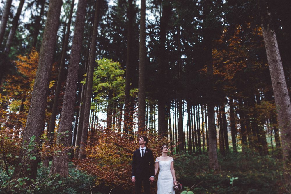 Wald Hochzeit im Allgäu