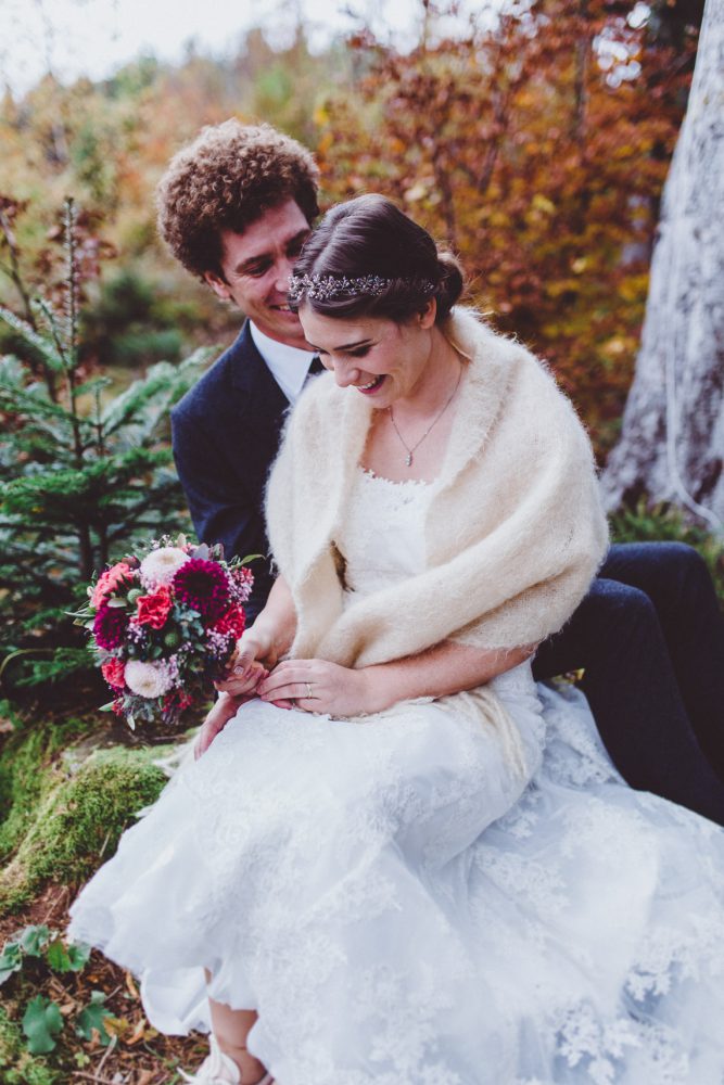 Wald Hochzeit im Allgäu