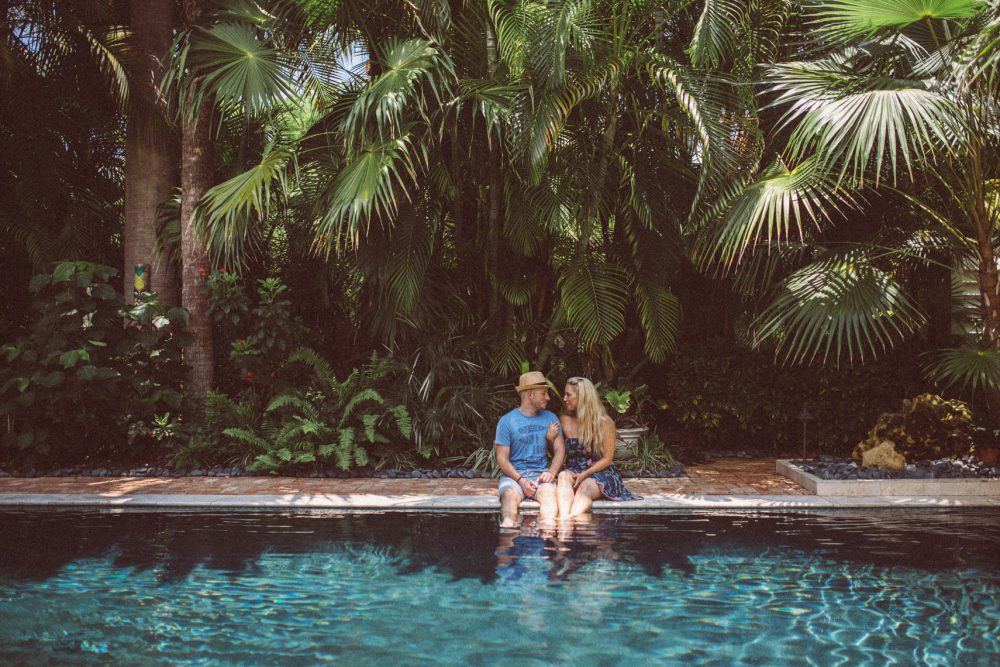 after wedding Shooting unter dem Mangobaum und der Florida-Sonne