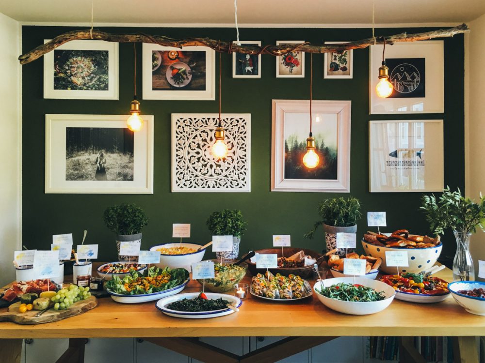 Geburtstags Buffet und mein Anti Pasti Rezept