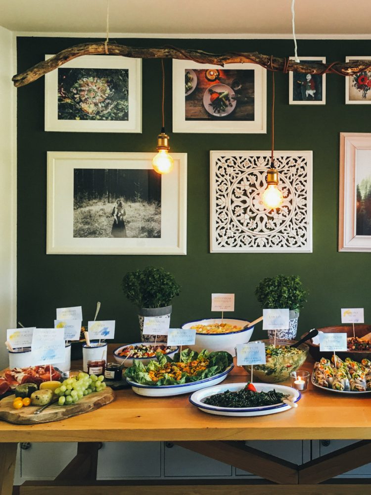 Geburtstags Buffet und mein Anti Pasti Rezept