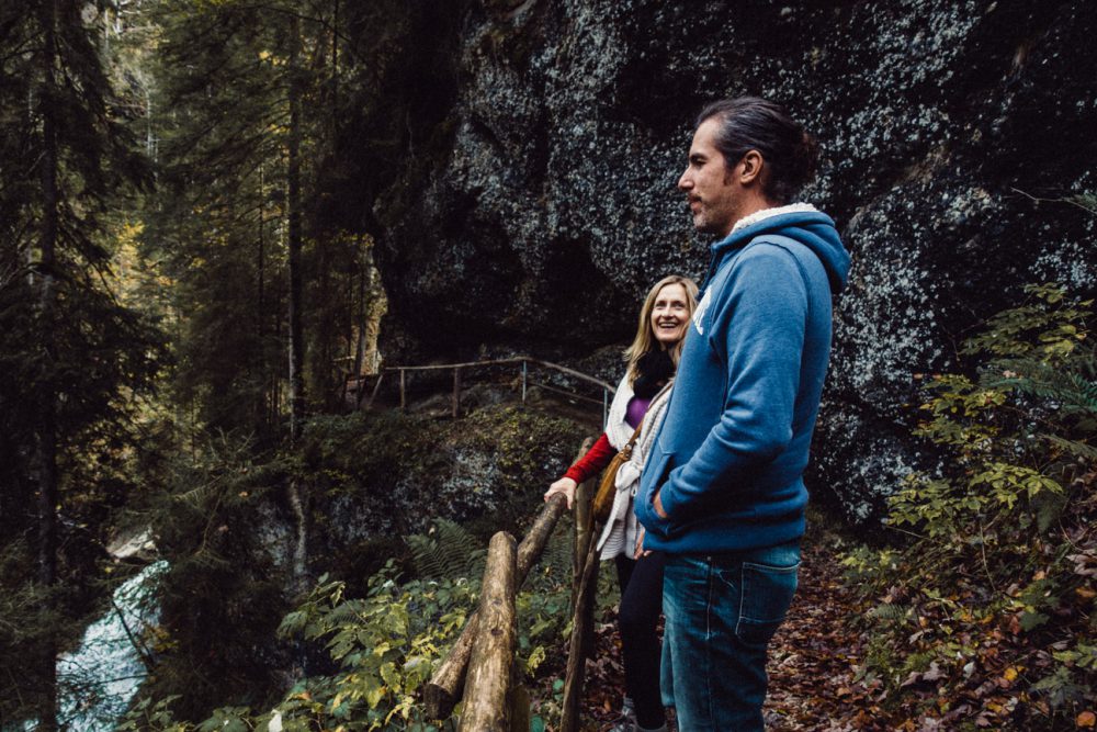 Ein Herbstspaziergang am Gunzesrieder Wasserfall