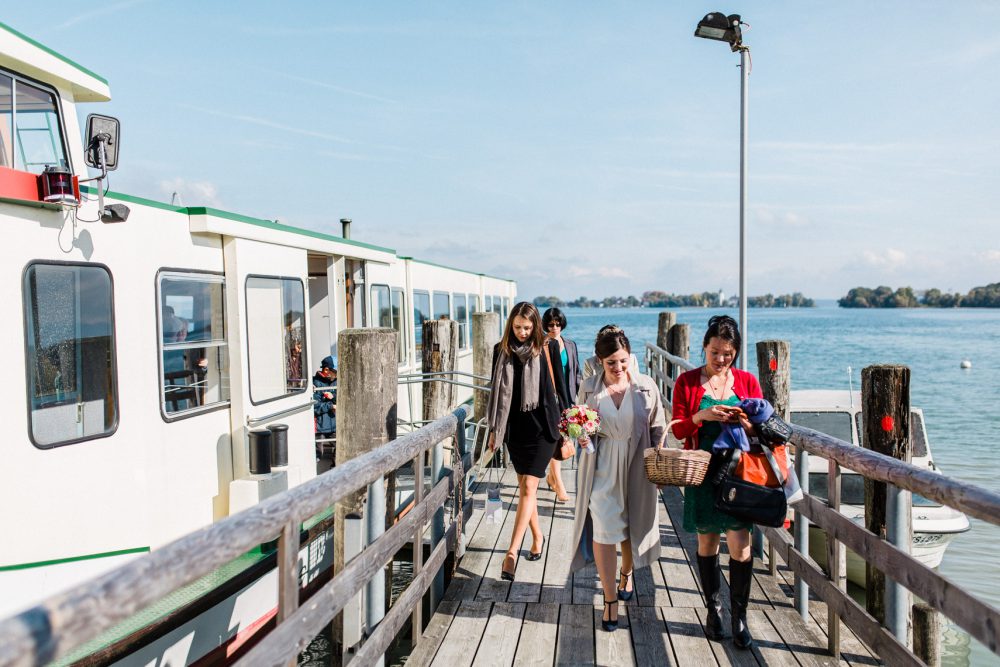 Standesamtliche Trauung auf der Herreninsel im Chiemsee