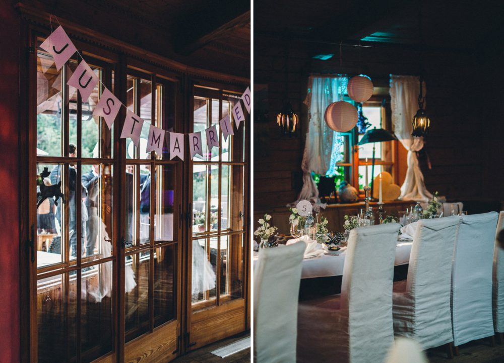 Hochzeitsreportage im Hotel Engel in Grän