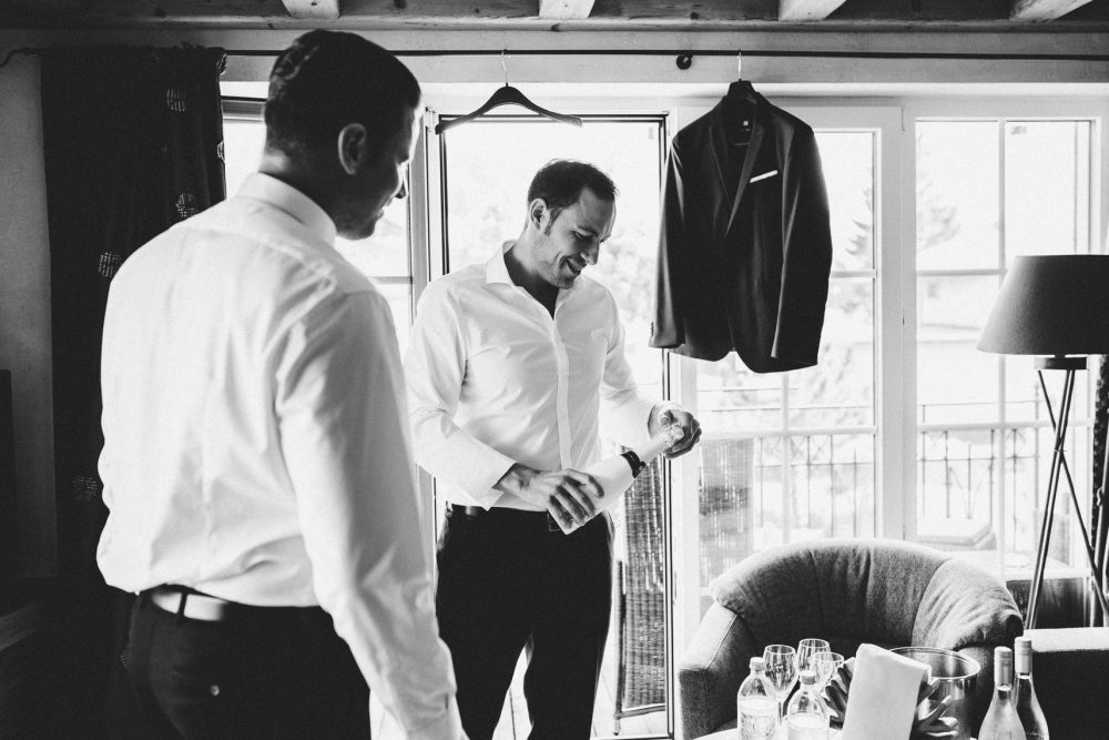 Hochzeitsreportage im Hotel Engel in Grän